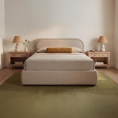 Alternative view of Colin Queen Storage Bed Light Brown RN-1165-21-0