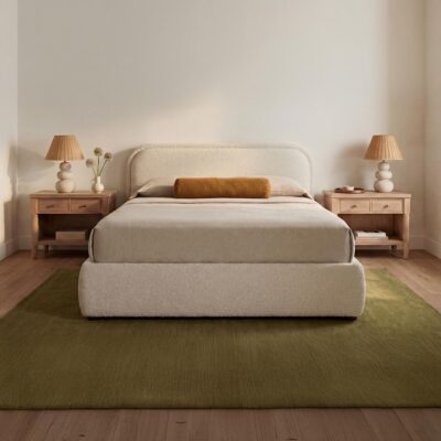 Alternative view of Colin Queen Storage Bed Oatmeal RN-1165-34-0