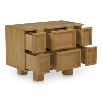 Alternative view of Henley Nightstand Brown