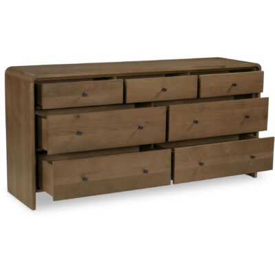 Alternative view of Riley 7 Drawer Dresser Oak