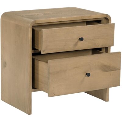 Alternative view of Riley Nightstand Oak