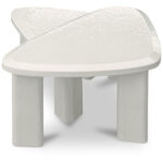 Sophie Outdoor Nesting Table Set Cream Lacquer - Image 4