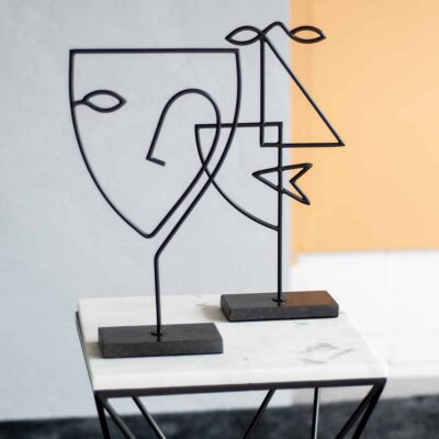 Posie Set Of 2 Statues