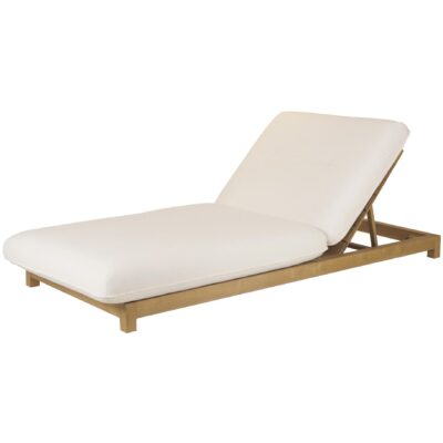 Alternative view of Enzo Outdoor Adjustable Lounge Chair White