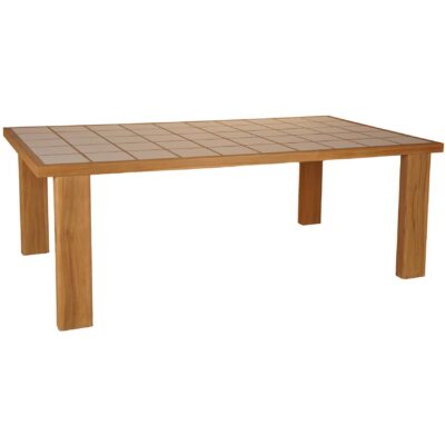 Alternative view of Marina Outdoor Dining Table Natural