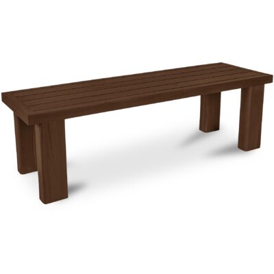 Alternative view of Marina Outdoor Bench Brown
