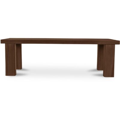 Marina Outdoor Bench Brown