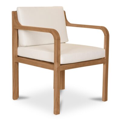 Alternative view of Nellie Outdoor Dining Chair White