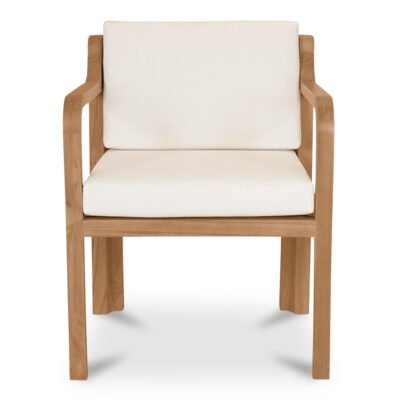 Nellie Outdoor Dining Chair White