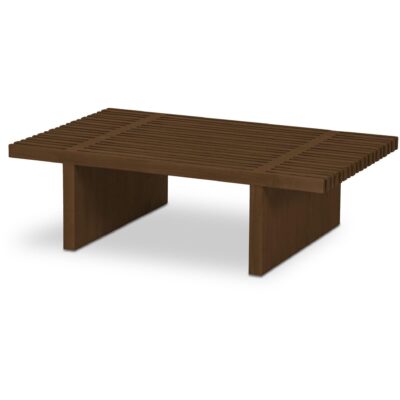 Alternative view of Fletcher Outdoor Coffee Table Brown
