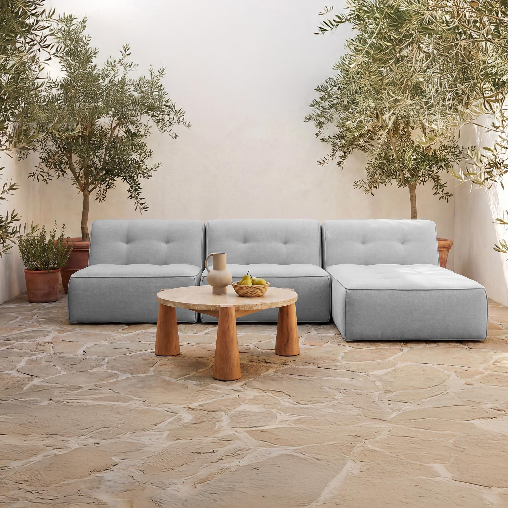 Pax Outdoor Coffee Table Natural - Image 2