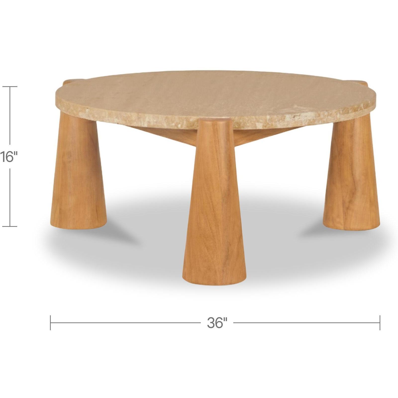 Pax Outdoor Coffee Table Natural - Image 3
