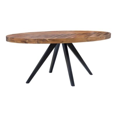 Alternative view of Parq Oval Dining Table