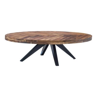Alternative view of Parq Oval Coffee Table