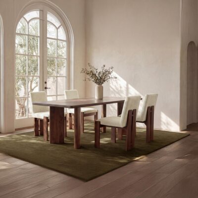 Alternative view of Mia Dining Chair Beige-Set of Two