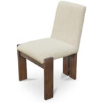 Mia Dining Chair Beige-Set of Two - Image 6
