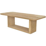 Blake Dining Table Rustic Oak 9 Blake Dining Table Rustic Oak - Image 3