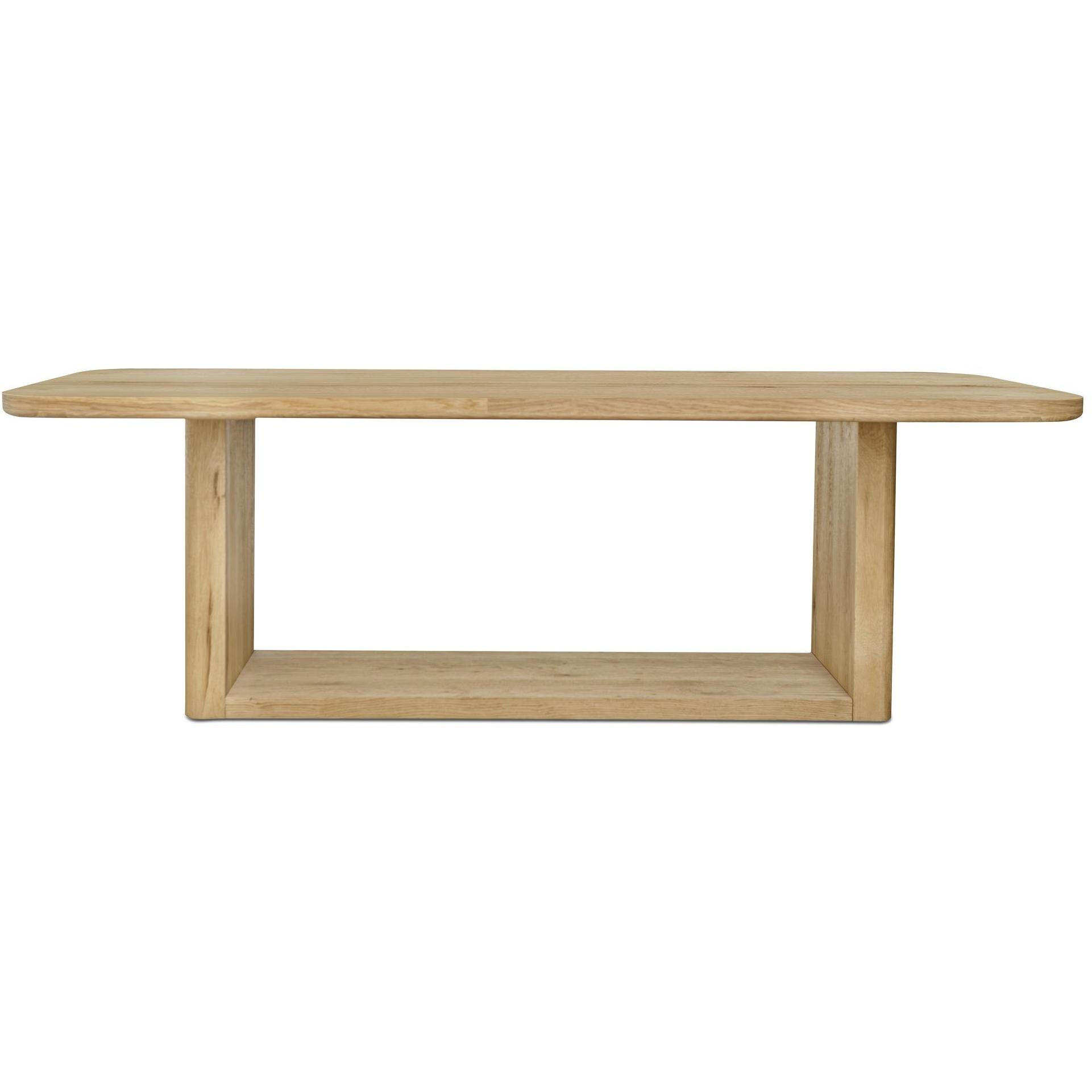 Blake Dining Table Rustic Oak 2 Blake Dining Table Rustic Oak - Image 2