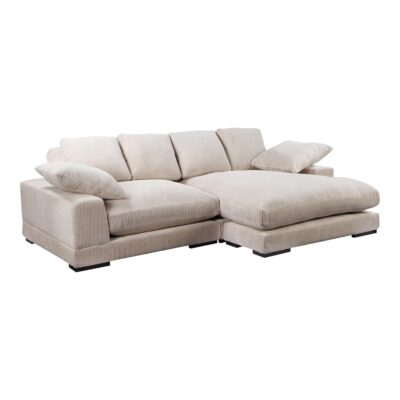 Alternative view of Plunge Sectional Cappuccino