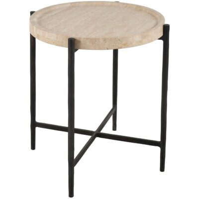 Alternative view of Theron Round End Table