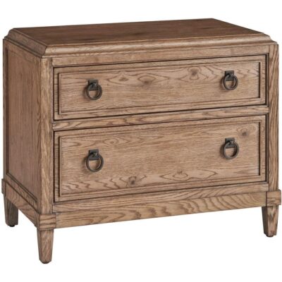 Alternative view of Sienna Two Drawer Nightstand U400355