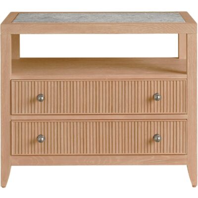 Carmen Two Drawer Nightstand