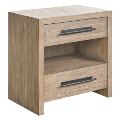 Alternative view of Boulder Two Drawer Nightstand