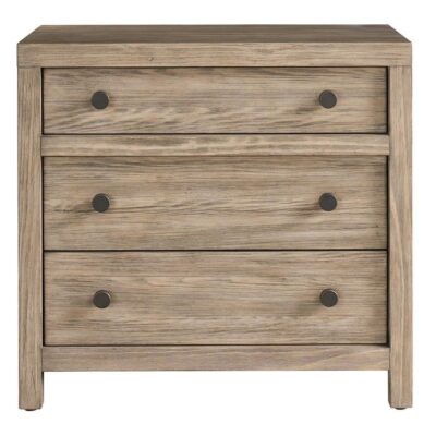 Boulder Three Drawer Nightstand