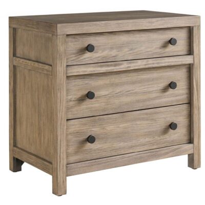 Alternative view of Boulder Three Drawer Nightstand