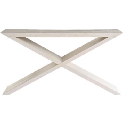 River Rock Cross Console