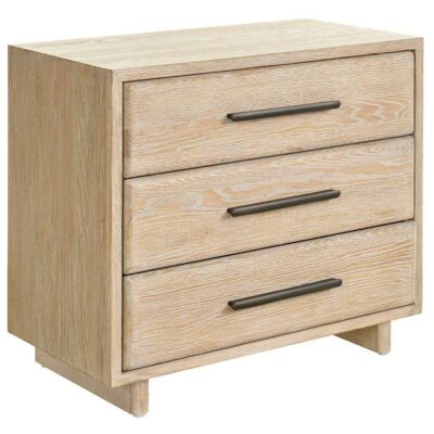 Alternative view of Desert Three Drawer Nightstand