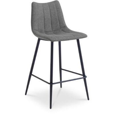 Alternative view of Alibi Counter Stool  Dark Grey-Set of Two