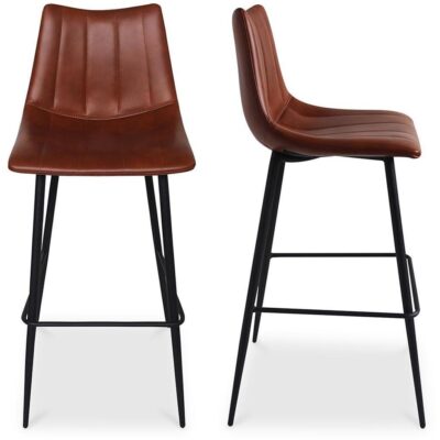 Alibi Barstool Brown (Set of 2)