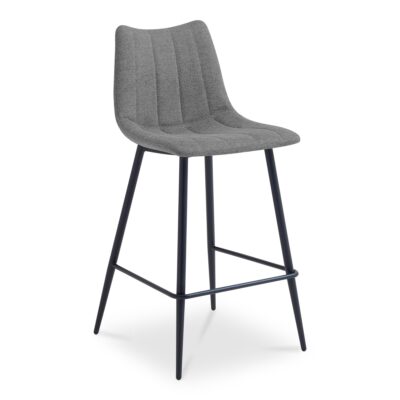 Alternative view of Alibi Bar Stool Dark Grey-Set of Two