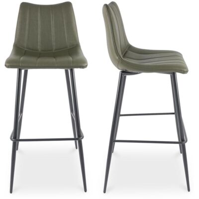Alibi Barstool Dark Green - Set of Two