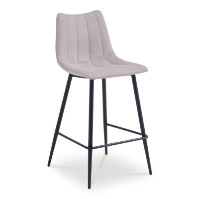 Alternative view of Alibi Bar Stool Beige-Set of Two