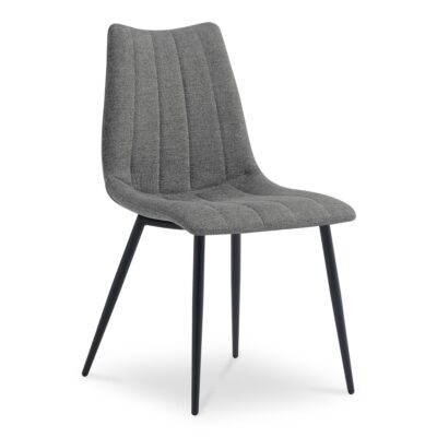 Alternative view of Alibi Dining Chair Dark Grey-Set of Two