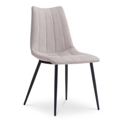 Alternative view of Alibi Dining Chair Beige-Set of Two