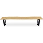 Bent Bench Small Oak 14 Bent Bench Small Oak - Image 5