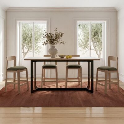 Alternative view of Bent Counter Table Oak VE-1039-24-0
