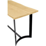 Bent Counter Table Oak - Image 7