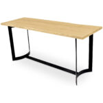 Bent Counter Table Oak - Image 5