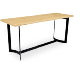 Bent Counter Table Oak - Image 3