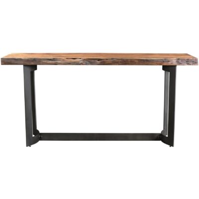 Bent Console Table Smoked