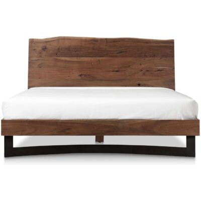 Bent Queen Bed Smoked