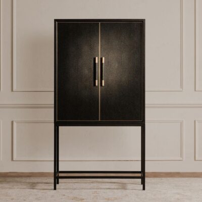 Alternative view of Mako Bar Cabinet Black VL-1047-02