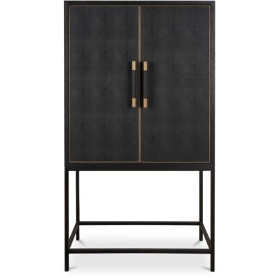 Mako Bar Cabinet Black