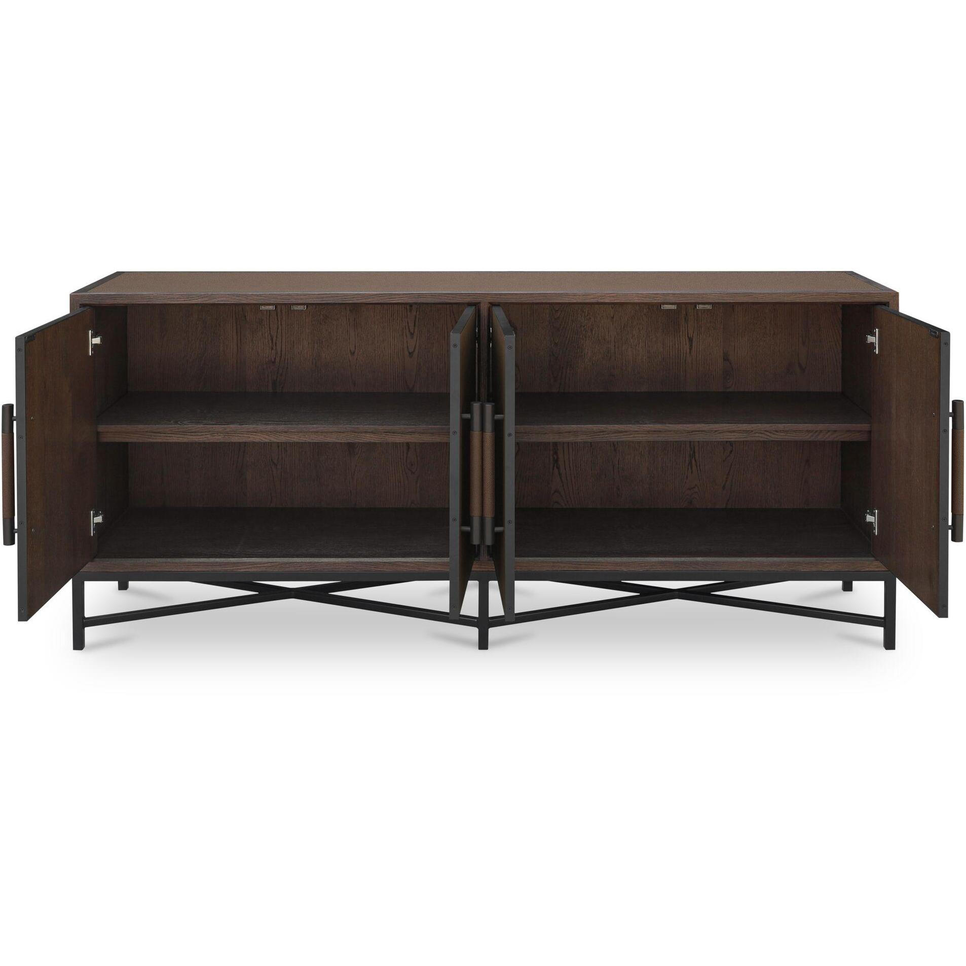 Mako Sideboard Brown 2 Mako Sideboard Brown - Image 2