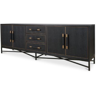 Alternative view of Mako Sideboard Large Black
