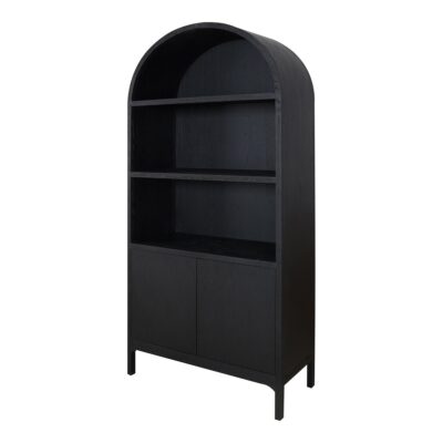 Alternative view of Wilde Display Cabinet Black